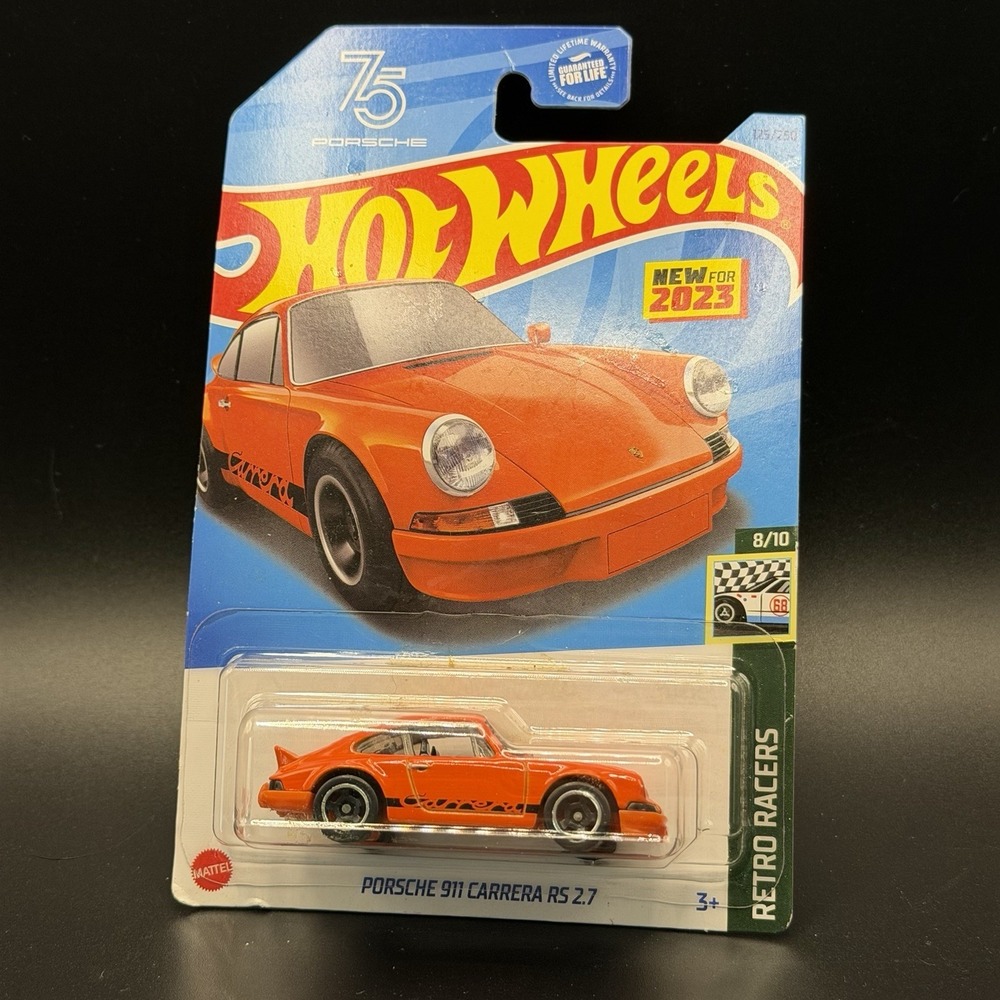 2023‎ Hot Wheels 1973 Porsche 911 Carrera RS 2.7  HW Retro Racers 125/250